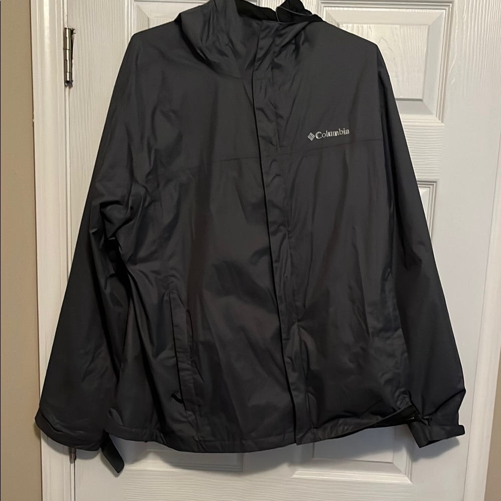 Columbia Gray Raincoat